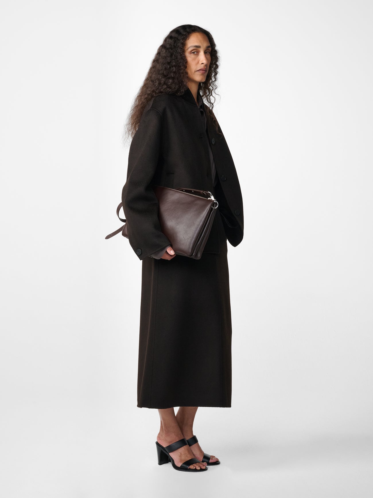 Rhine Wool Jacket in Ore