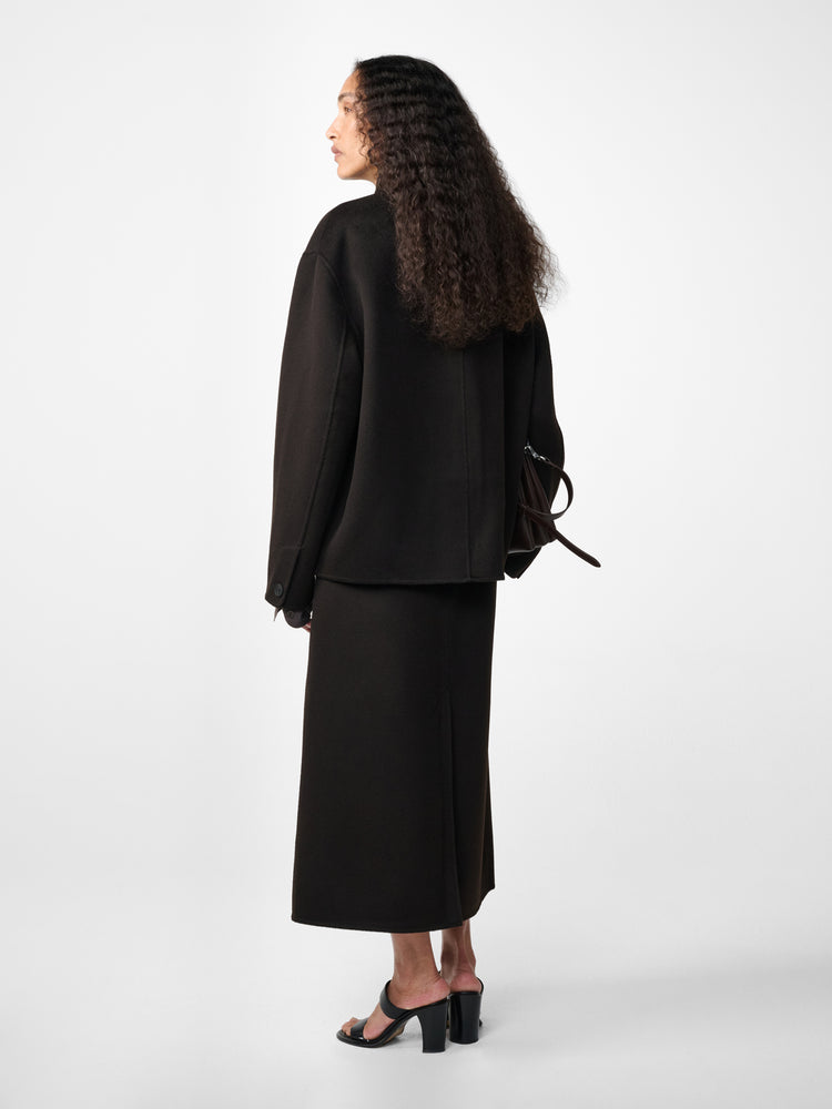 Rhine Wool Jacket in Ore