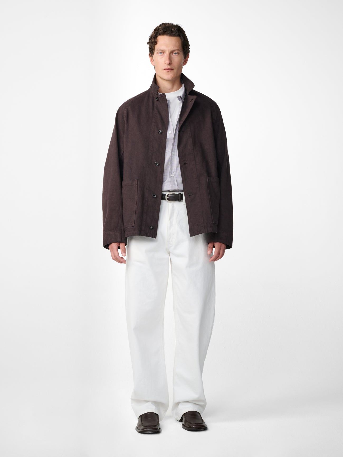 Newark Denim Jacket in Chocolate