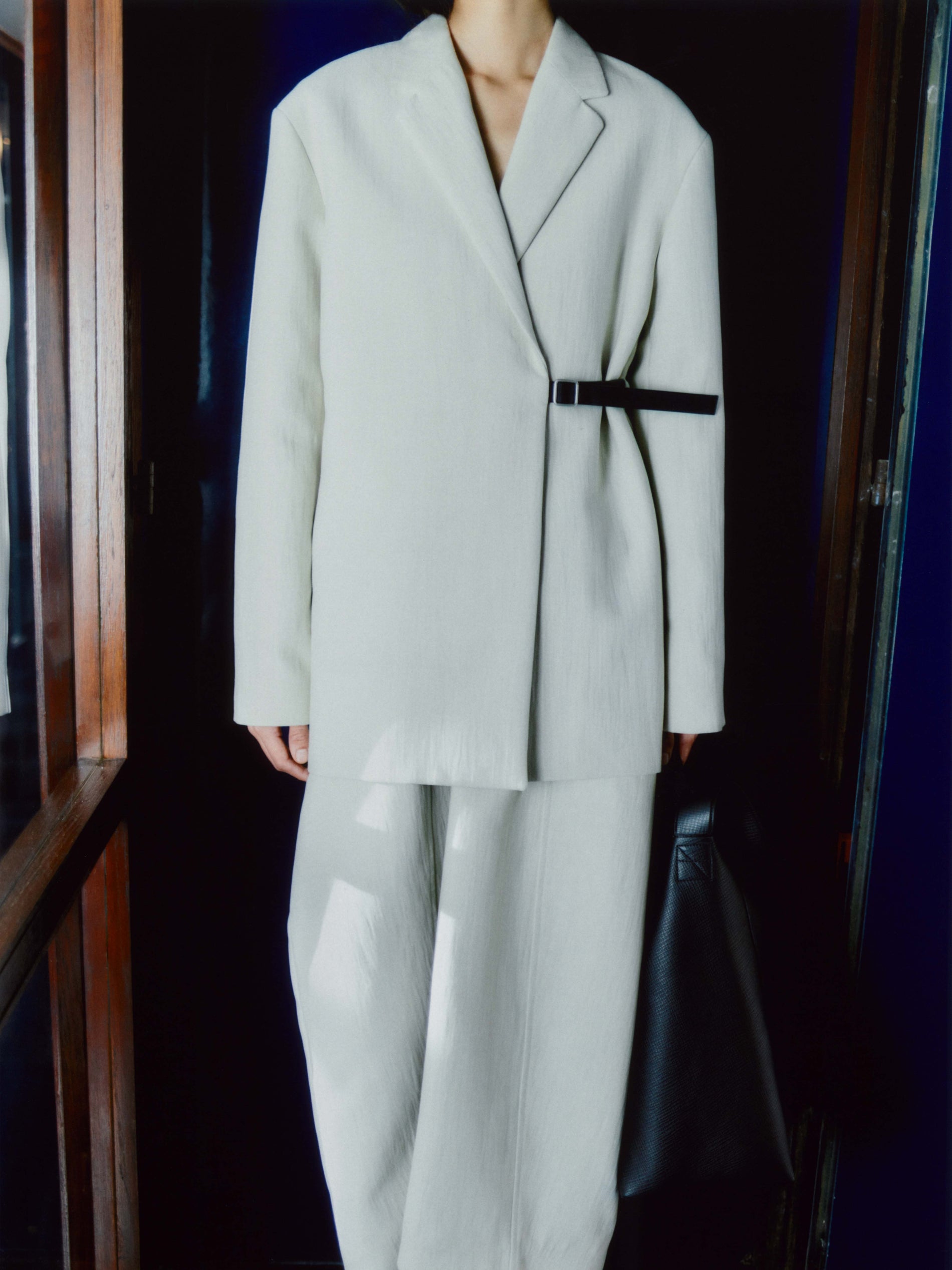Enna Dress in Dove - Studio Nicholson