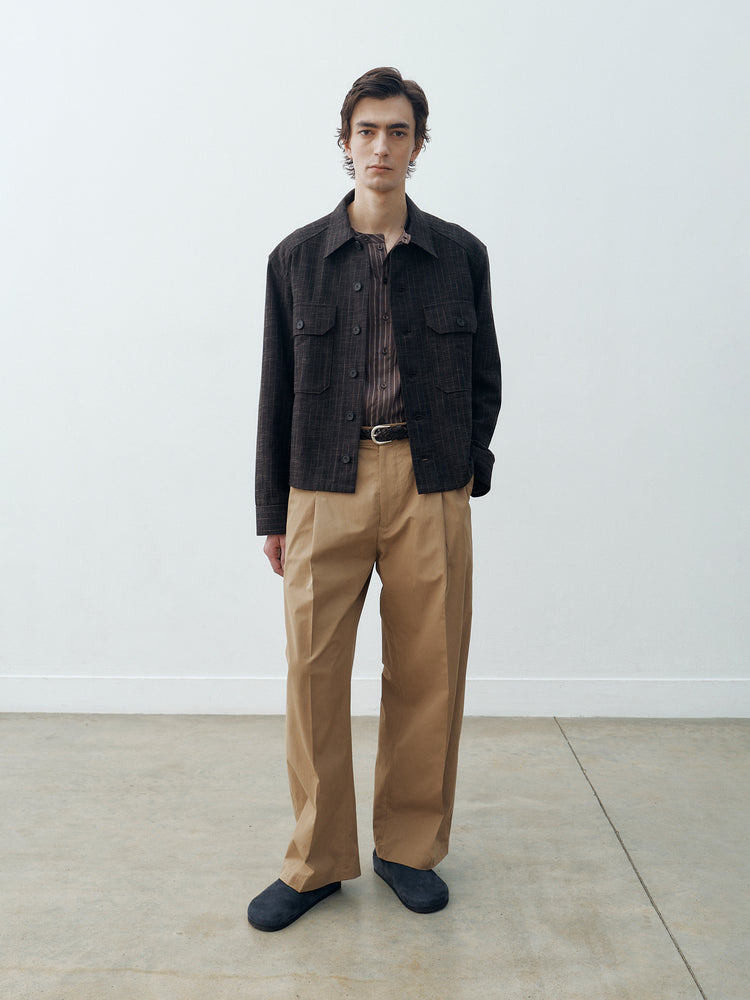 Men's Wearing Nabuk Clog in Ocean