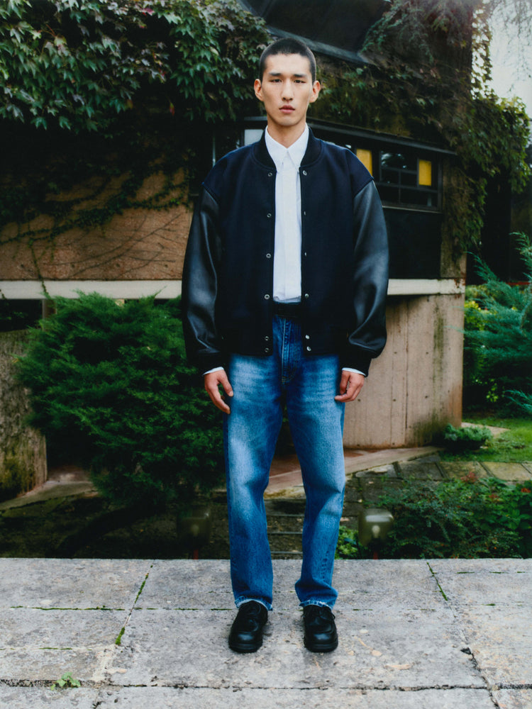 Riso Denim Pant in Worn Wash Indigo