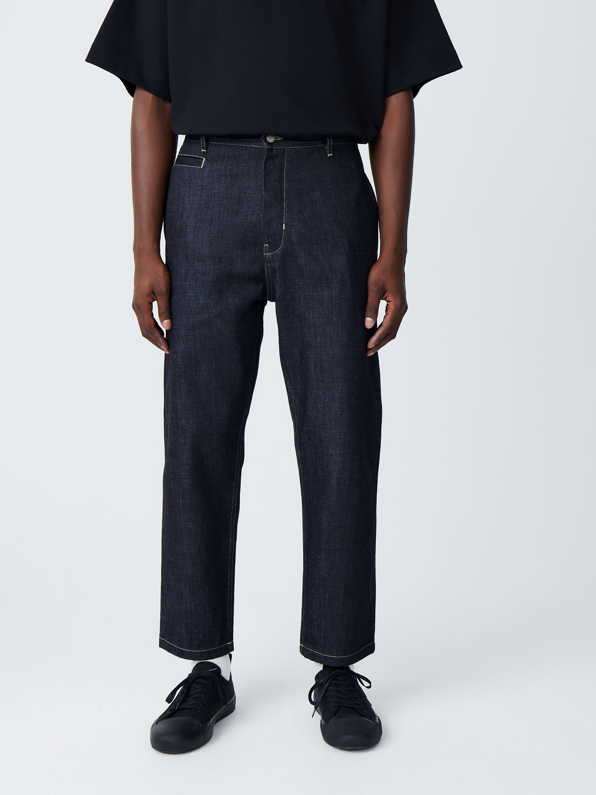 Bill Denim Pant in Indigo - Studio Nicholson