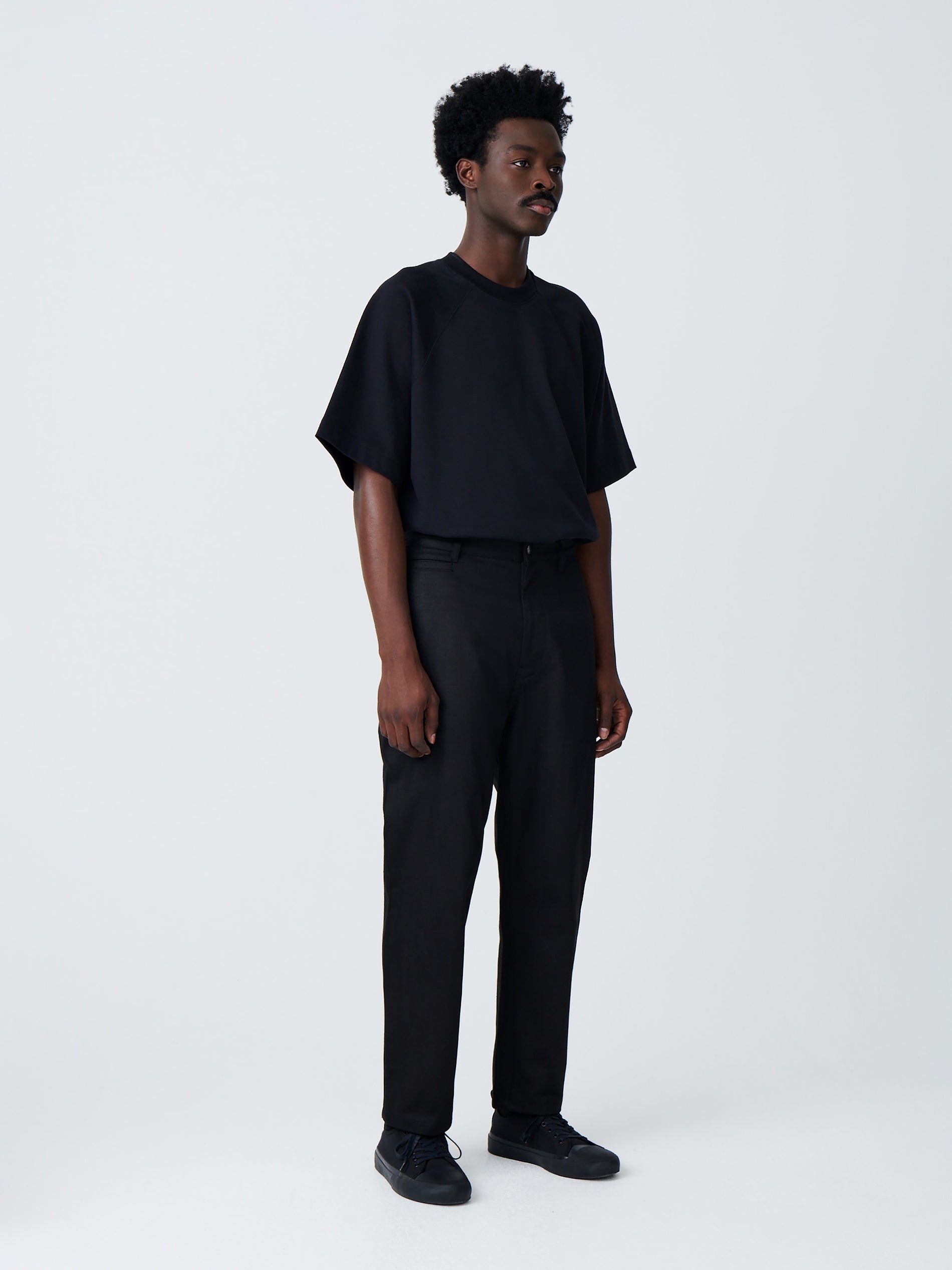 Bill Denim Pant in Black - Studio Nicholson