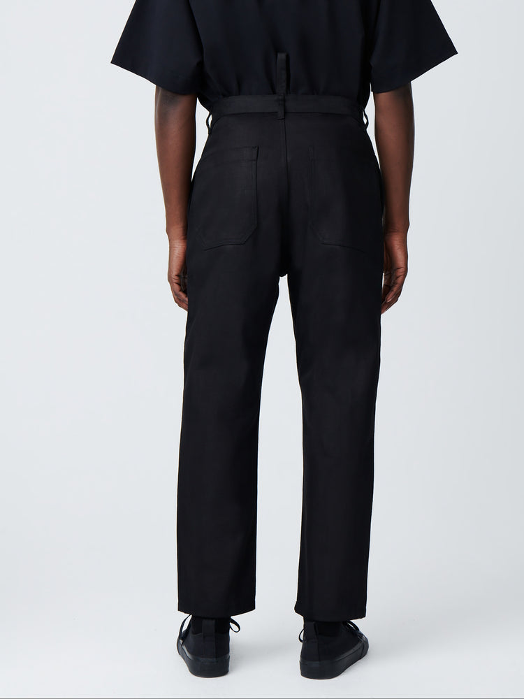 Bill Denim Pant in Black (OLD BARCODES) - Studio Nicholson