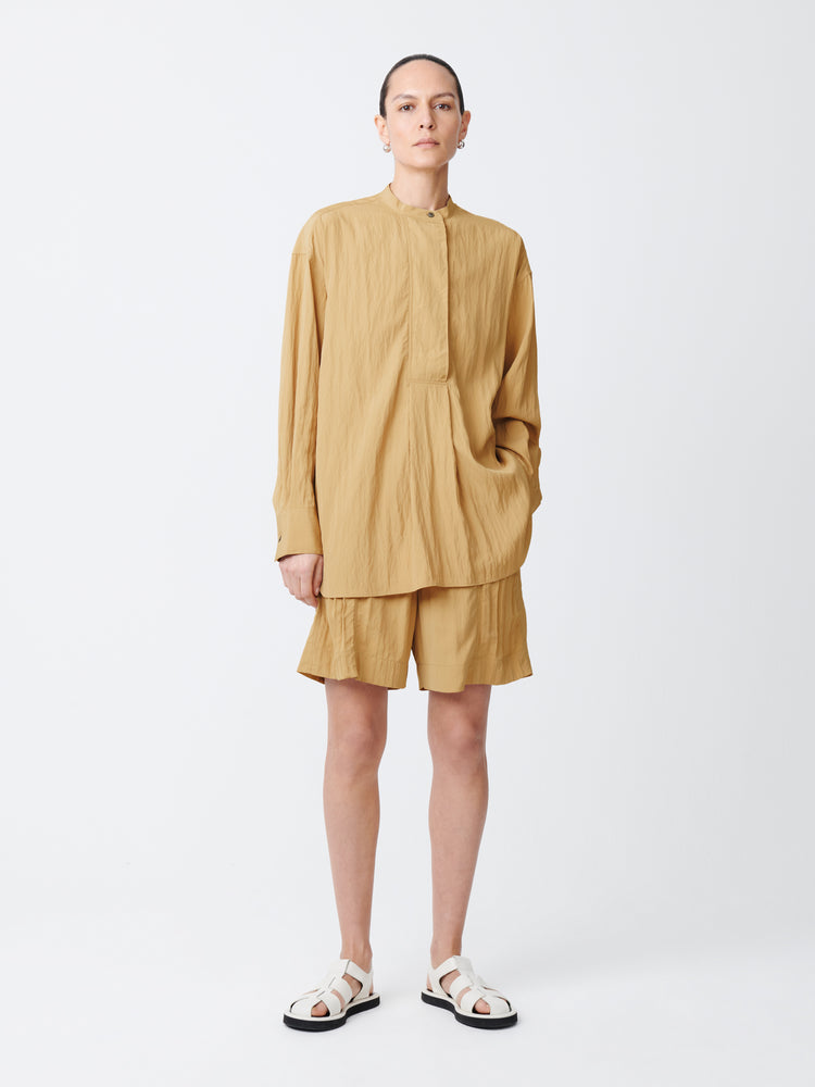 Frink Viscose Shirt in Sand