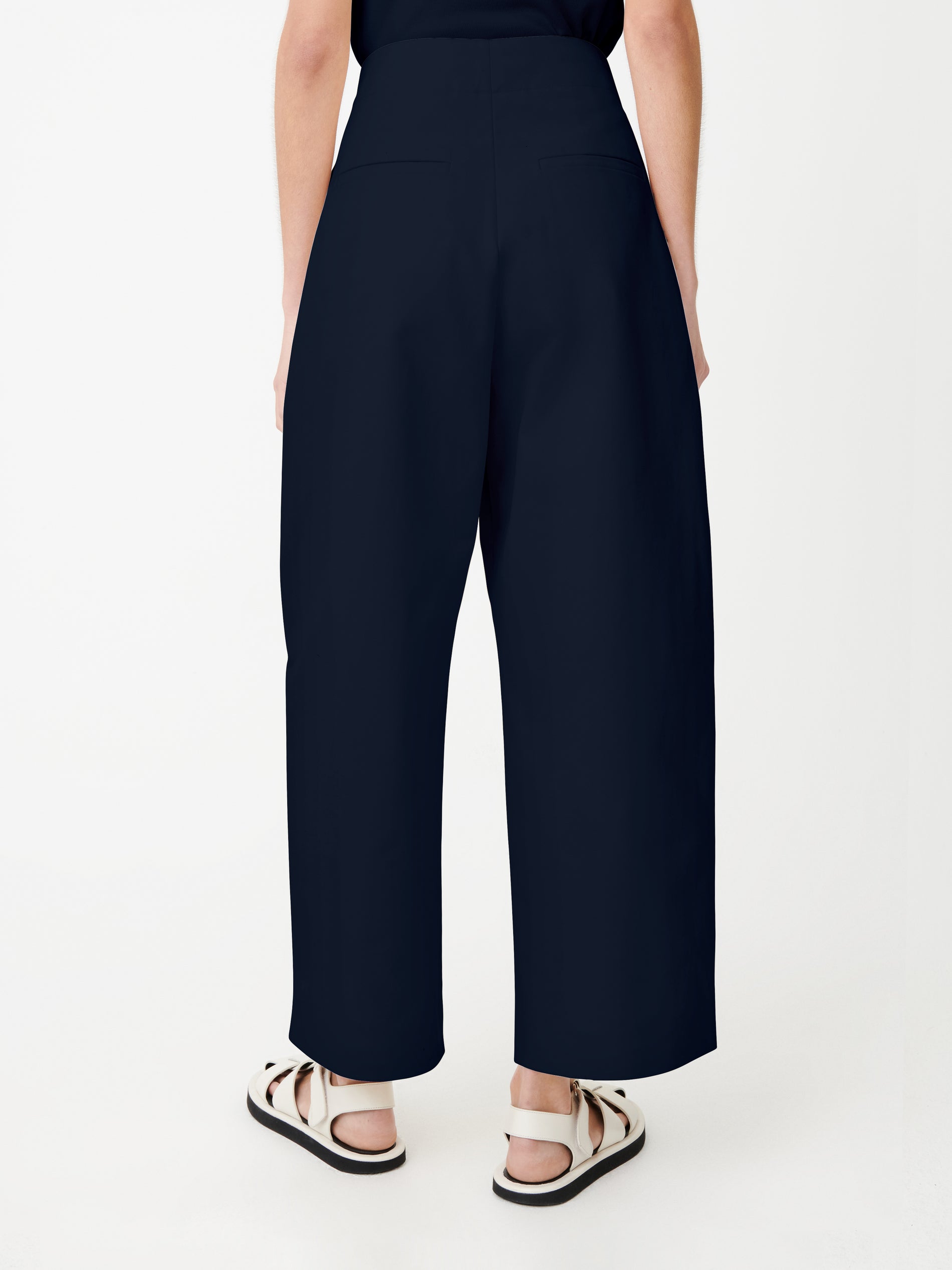 Dordoni Volume Pant In Dark Navy (W SU22) - Studio Nicholson