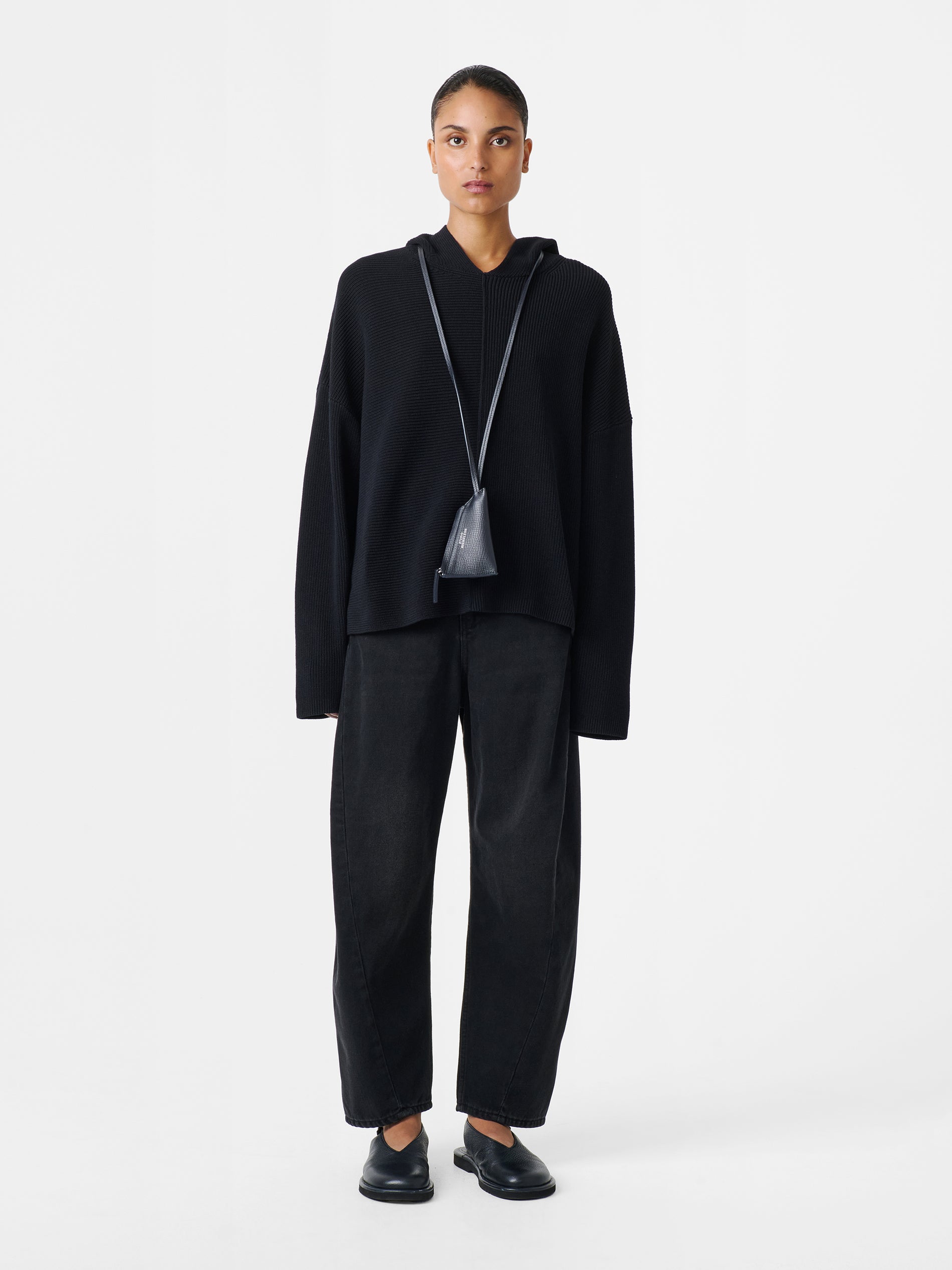 Akerman Denim Pant in Washed Black - Studio Nicholson