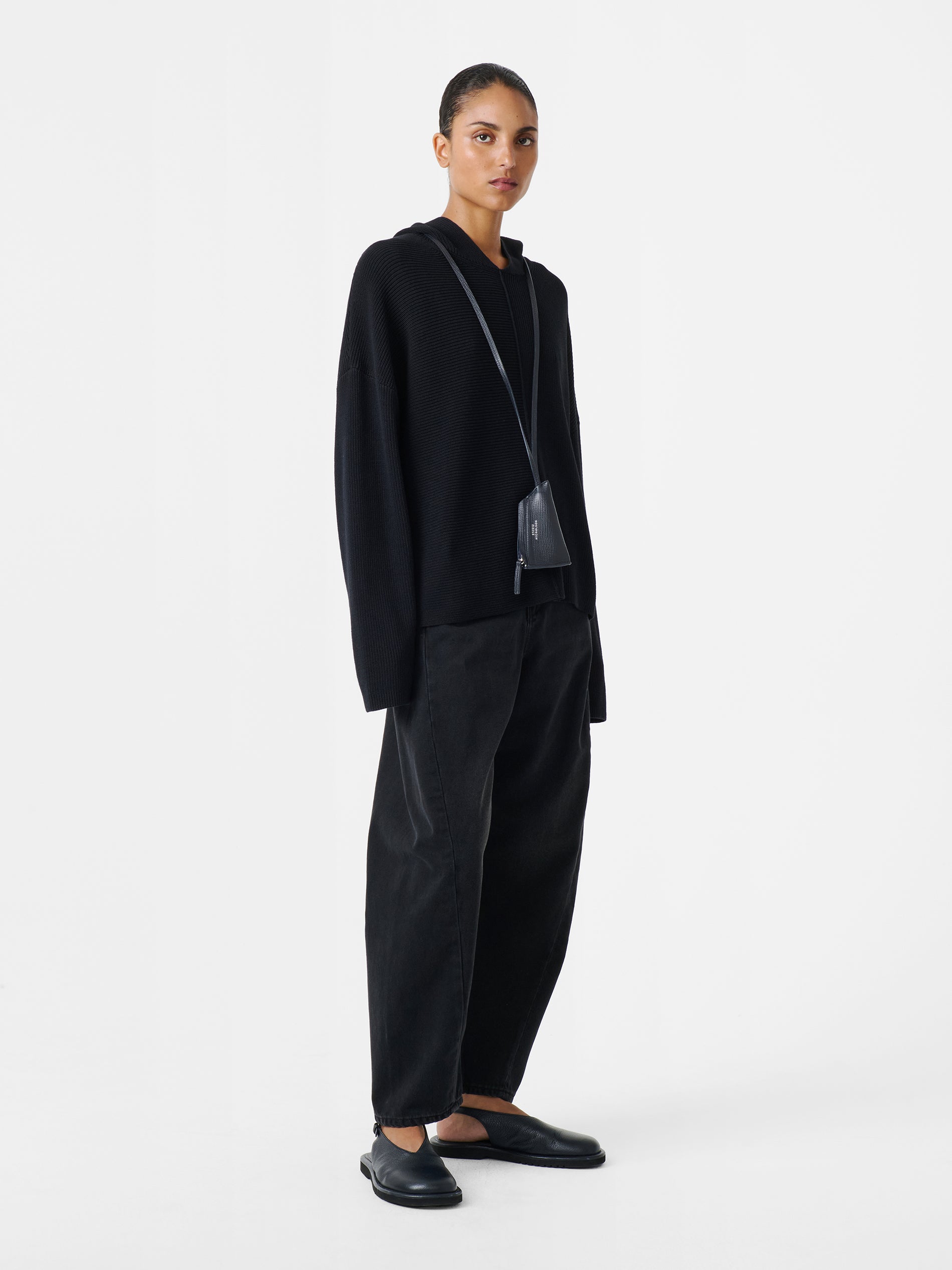 Akerman Denim Pant in Washed Black - Studio Nicholson