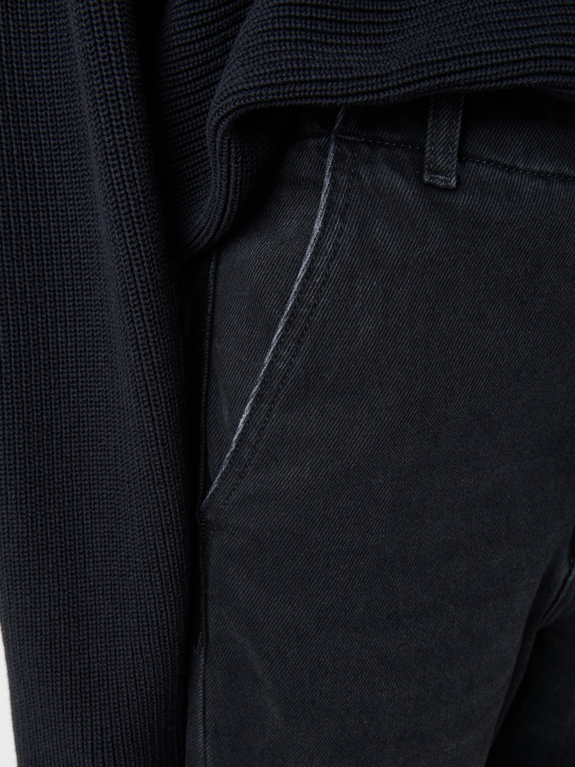 Akerman Denim Pant in Washed Black - Studio Nicholson