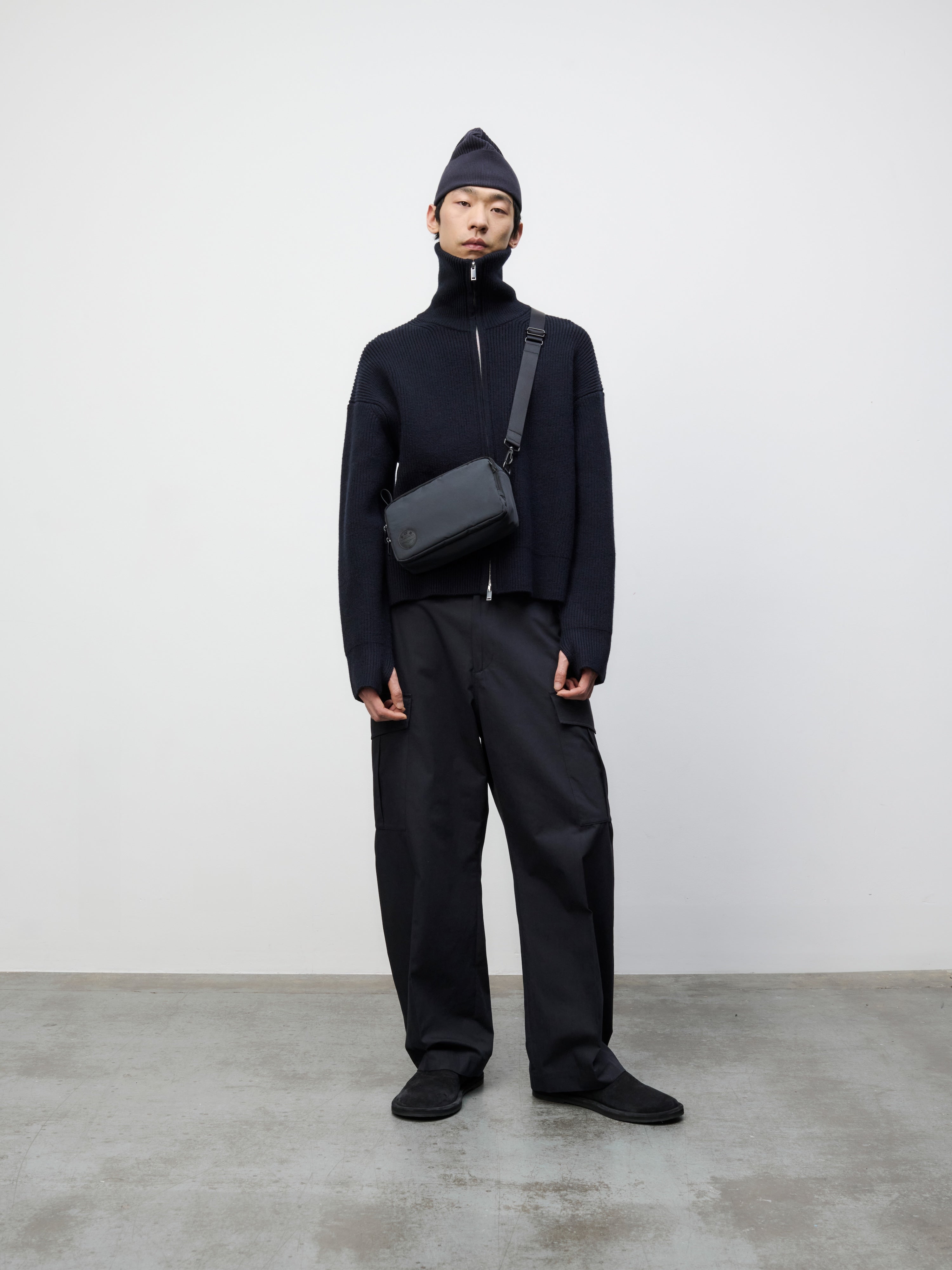 SN x POTR YOSHIDA & Co. Shoulder bag in Darkest Navy– Studio