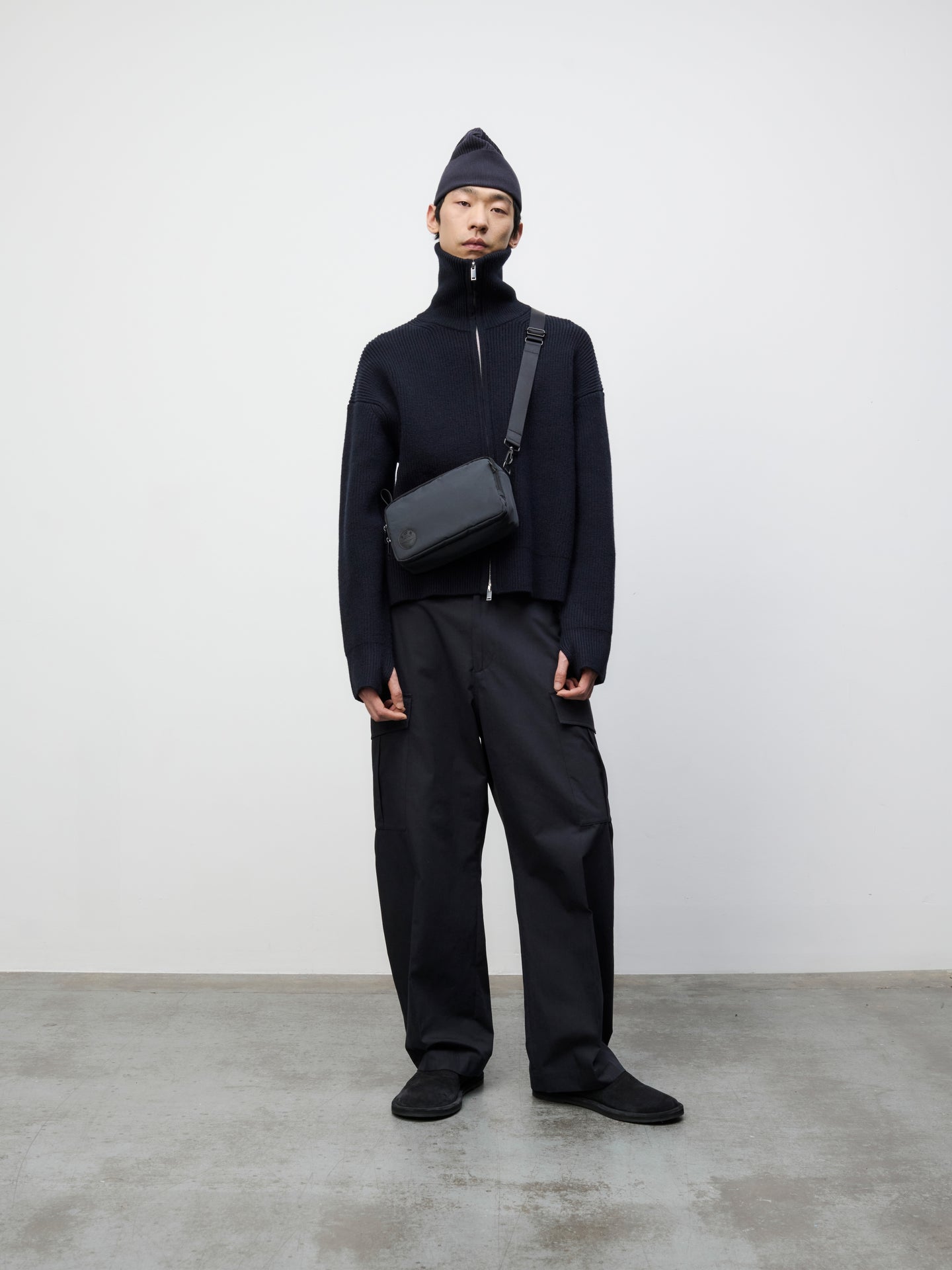 SN x POTR YOSHIDA & Co. Shoulder bag in Darkest Navy