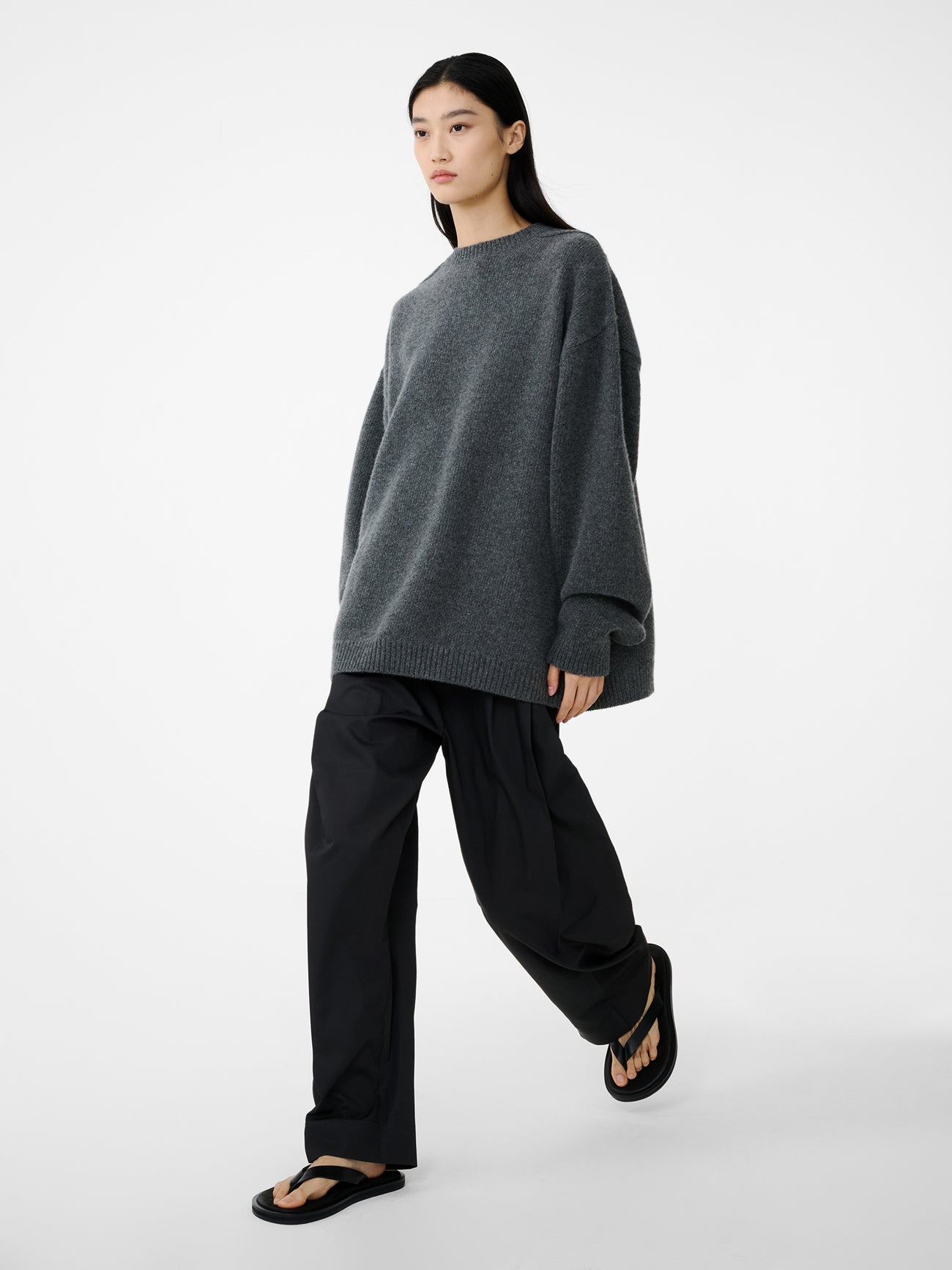 Hemyl Knit in Granite - Studio Nicholson