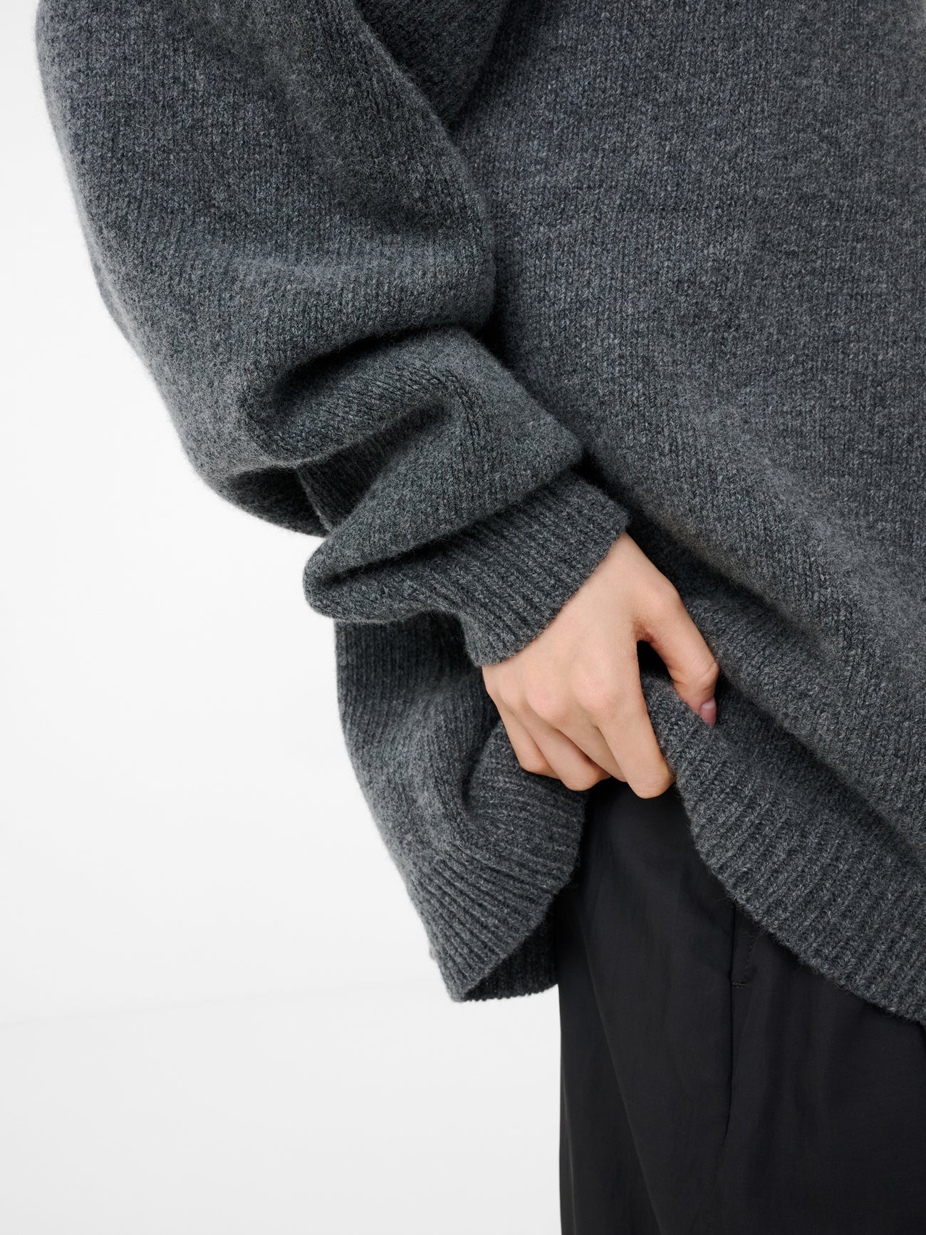 Hemyl Knit in Granite - Studio Nicholson