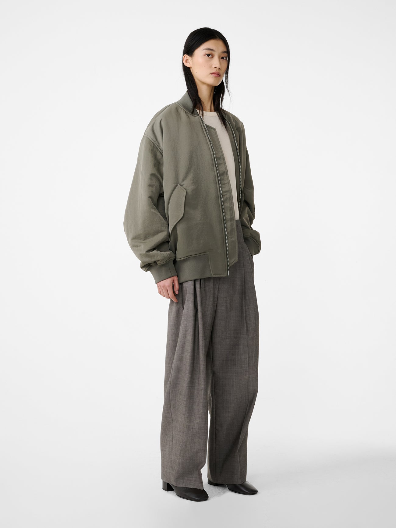 Leroy Jacket in Sage - Studio Nicholson