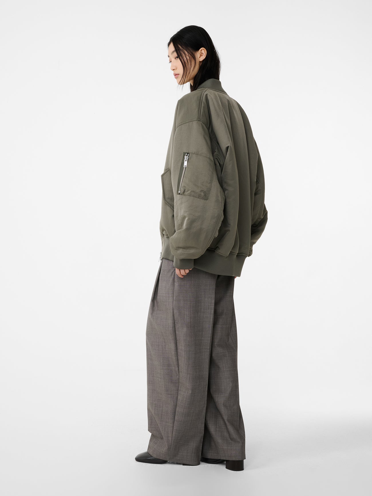 Leroy Jacket in Sage - Studio Nicholson