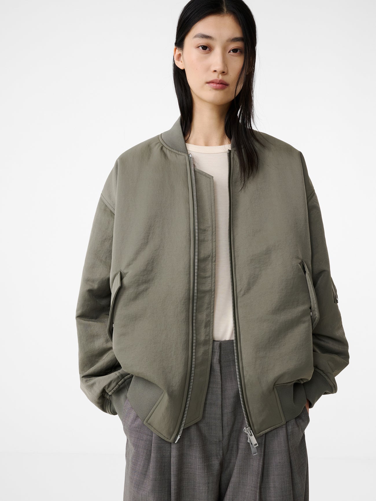 Leroy Jacket in Sage - Studio Nicholson