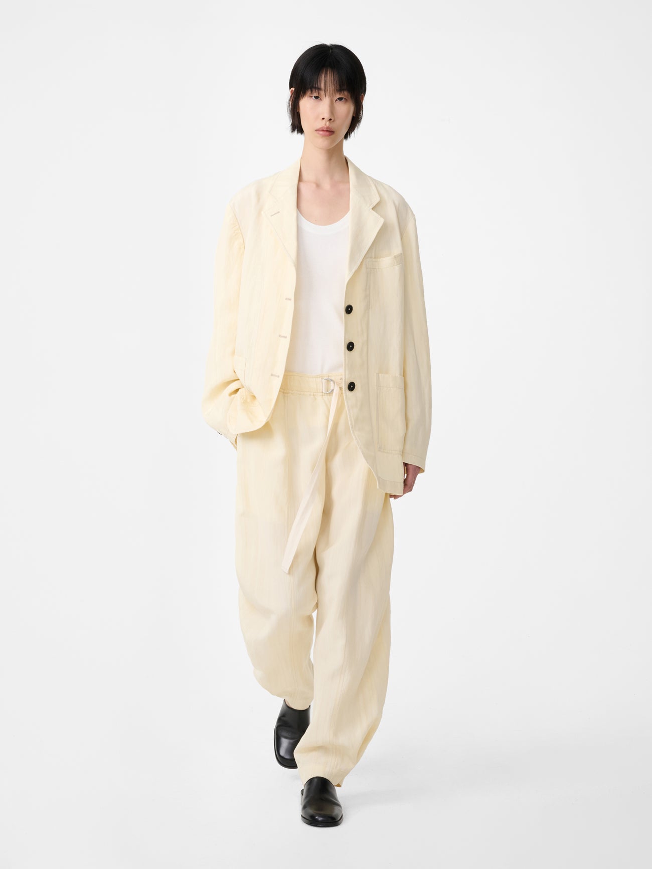 Elkin Jacket in Alabaster – Studio Nicholson