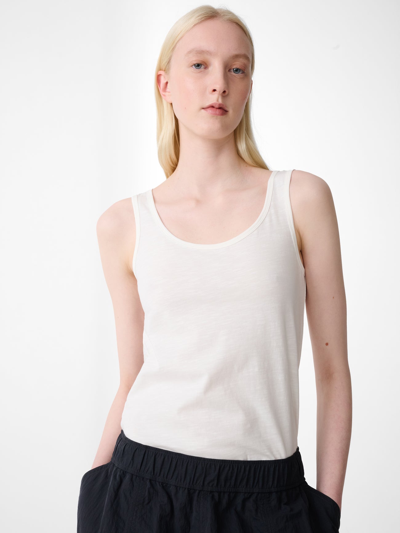 Rist Jersey Top in Parchment