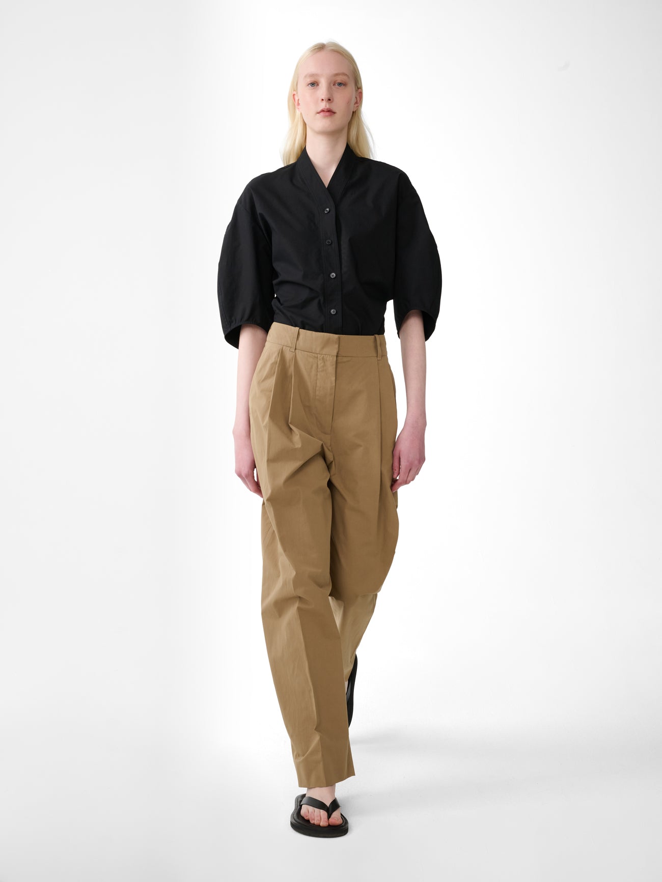 Asti Cotton Top in Black