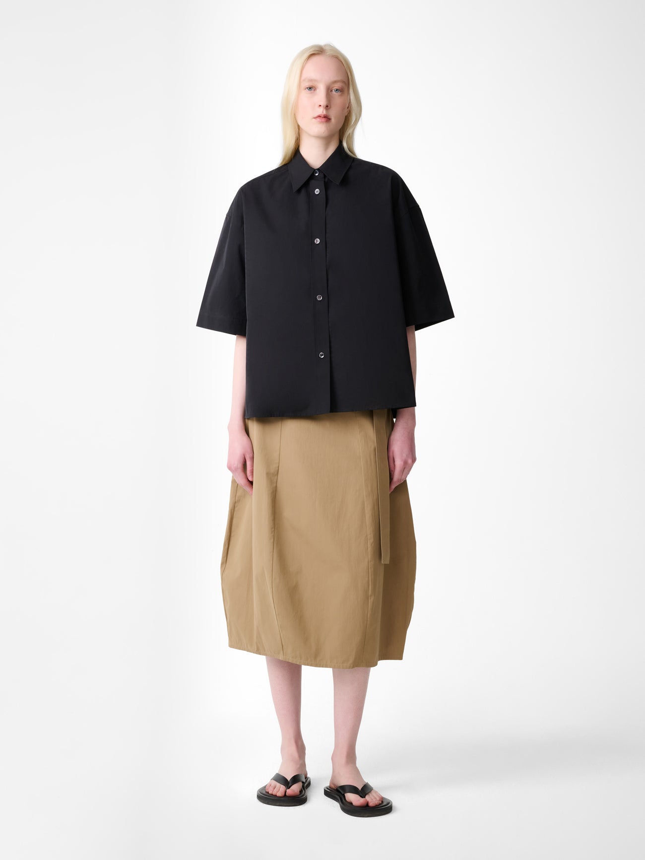 Tocoa Short Sleeve Shirt in Black