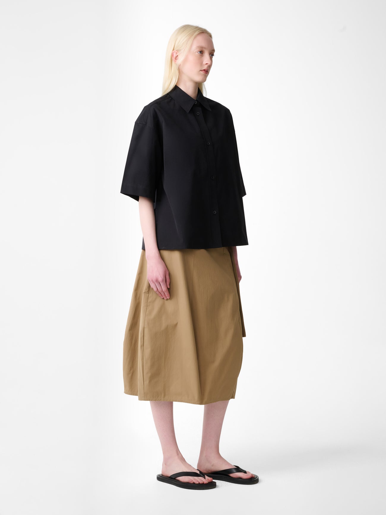 Tocoa Short Sleeve Shirt in Black