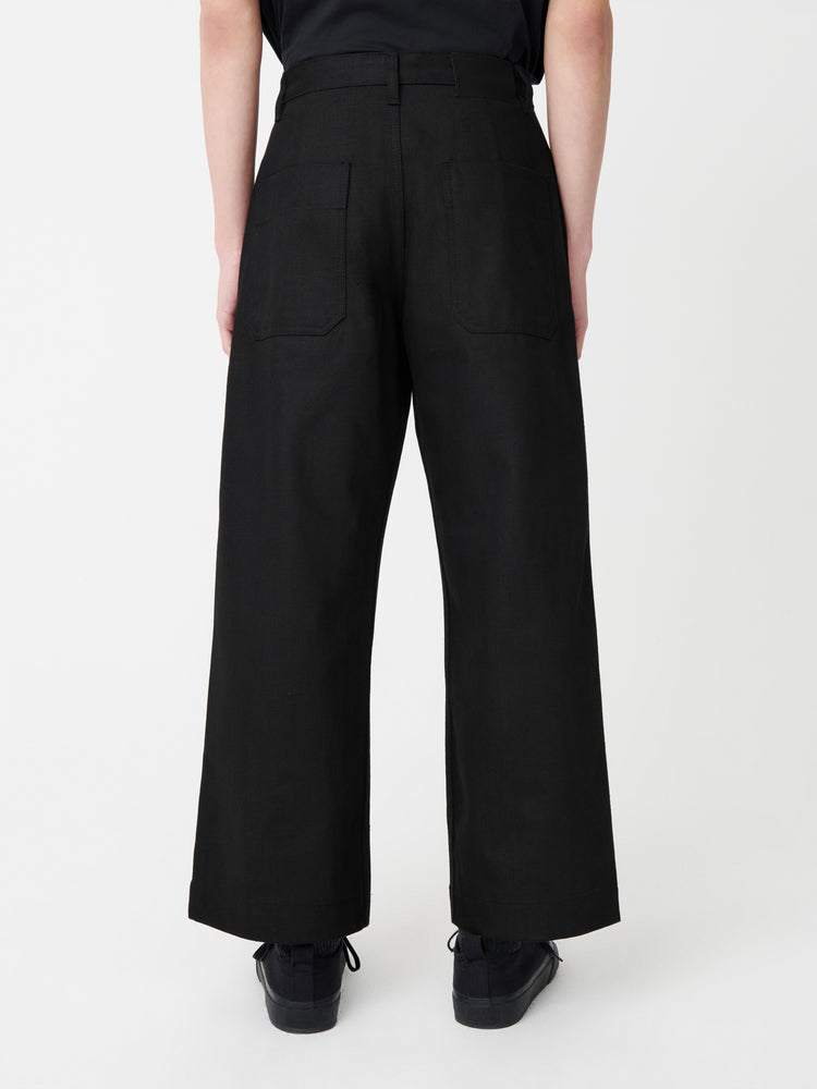 Pyad Denim Pant in Black