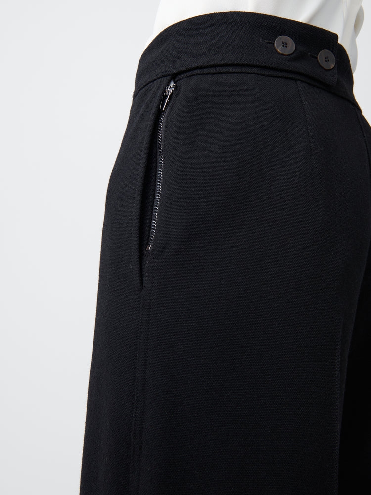 Acapulco Wool Pant in Black