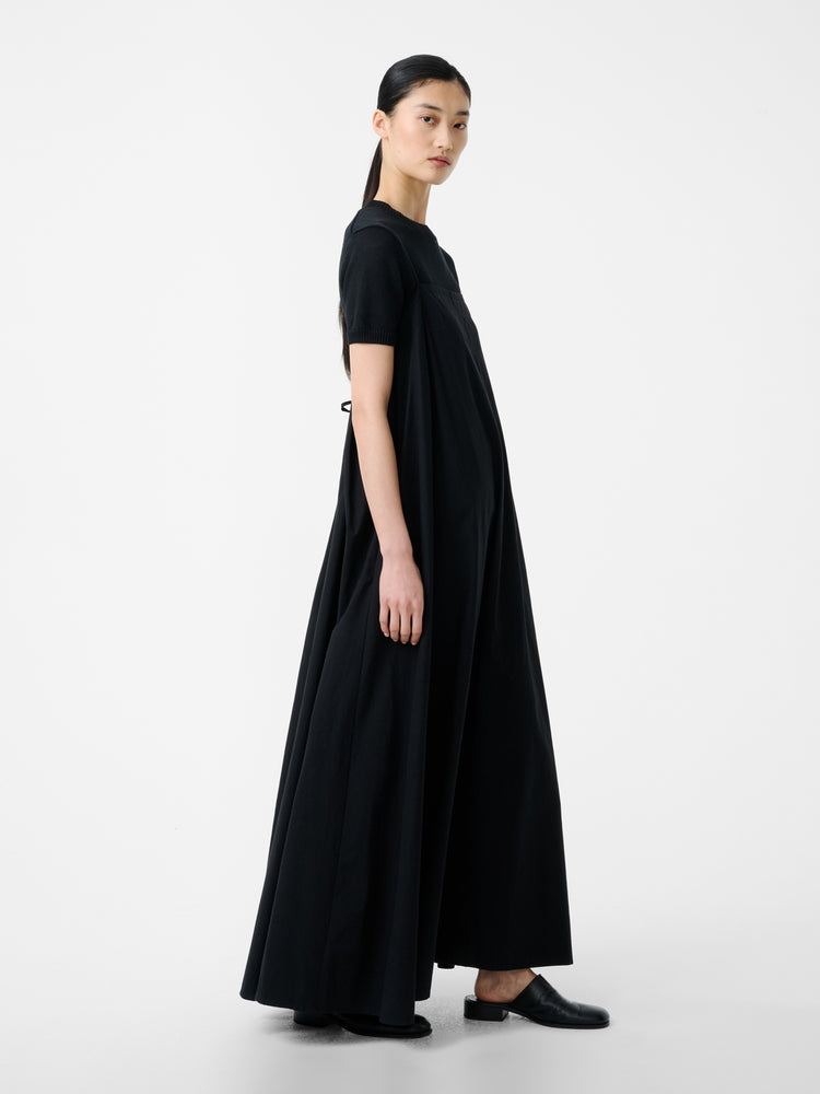 Achille Dress in Black - Studio Nicholson