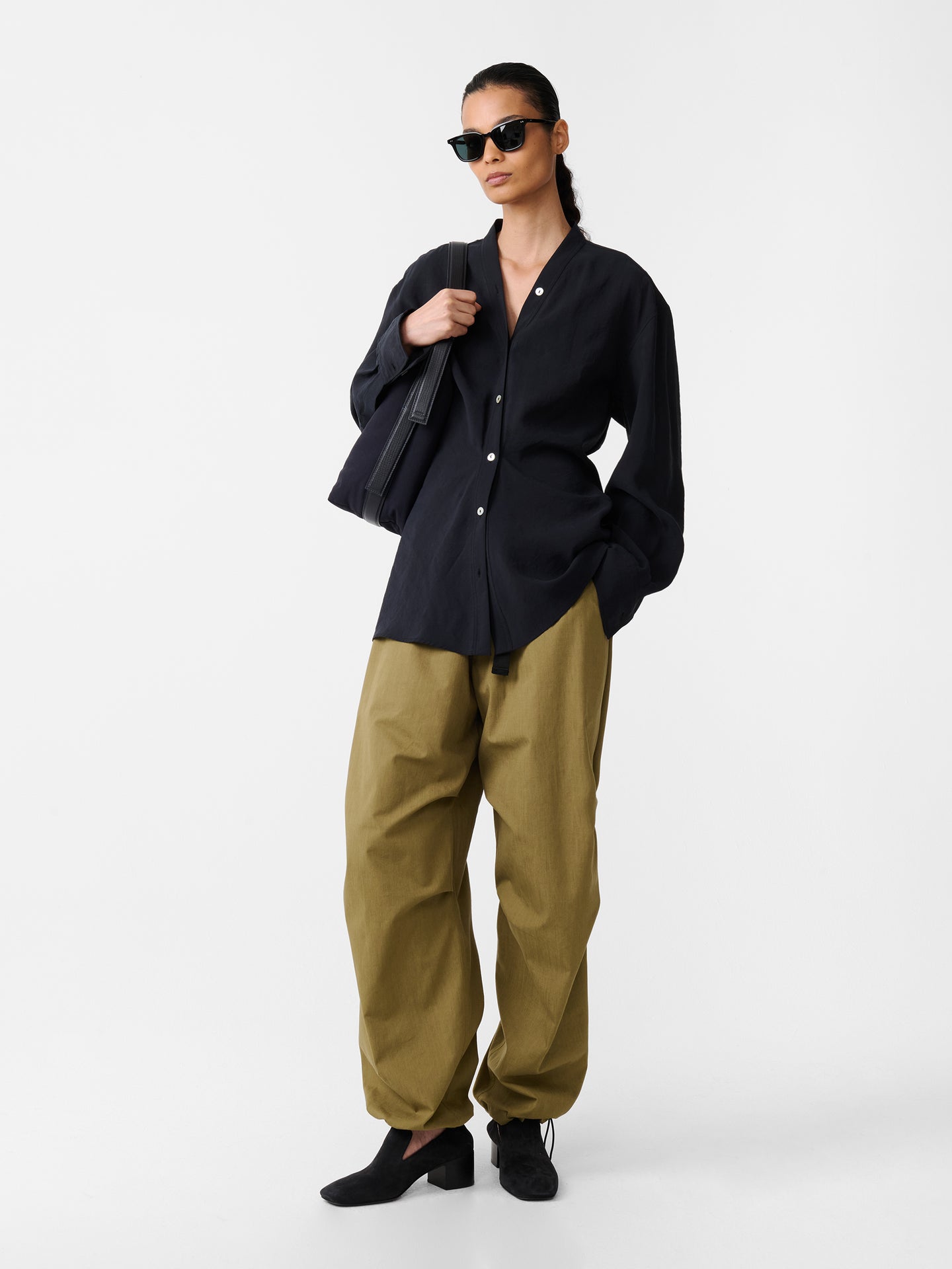 Acre Top in Darkest Navy