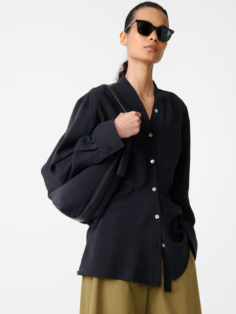 Acre Top in Darkest Navy