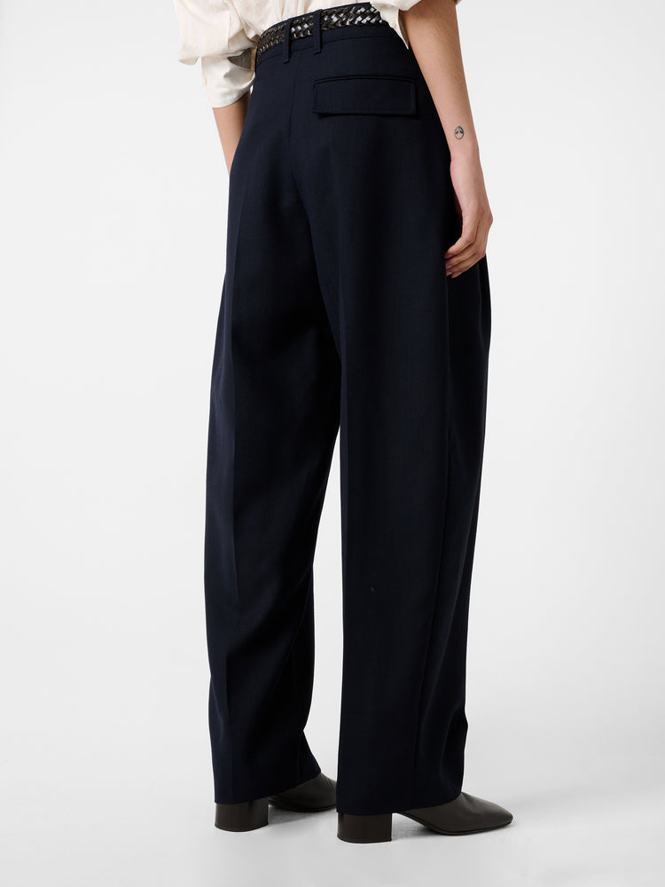 Acuna Heritage Wool Pant in Darkest Navy