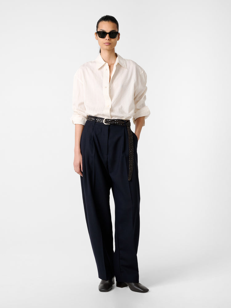 Acuna Heritage Wool Pant in Darkest Navy