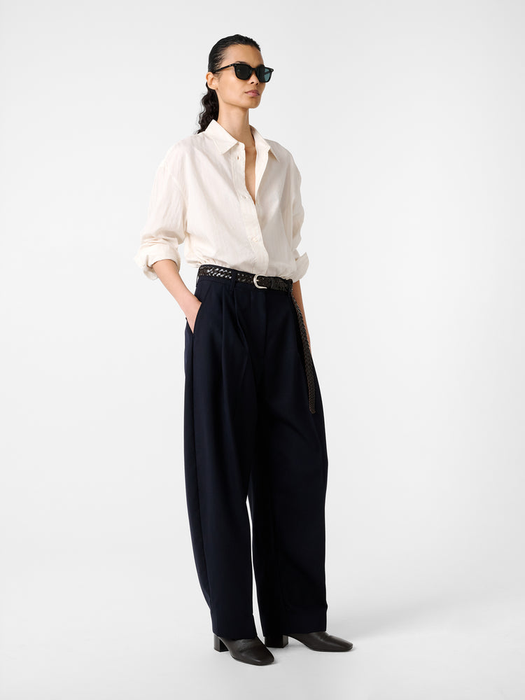 Acuna Heritage Wool Pant in Darkest Navy