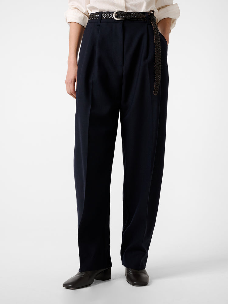 Acuna Heritage Wool Pant in Darkest Navy