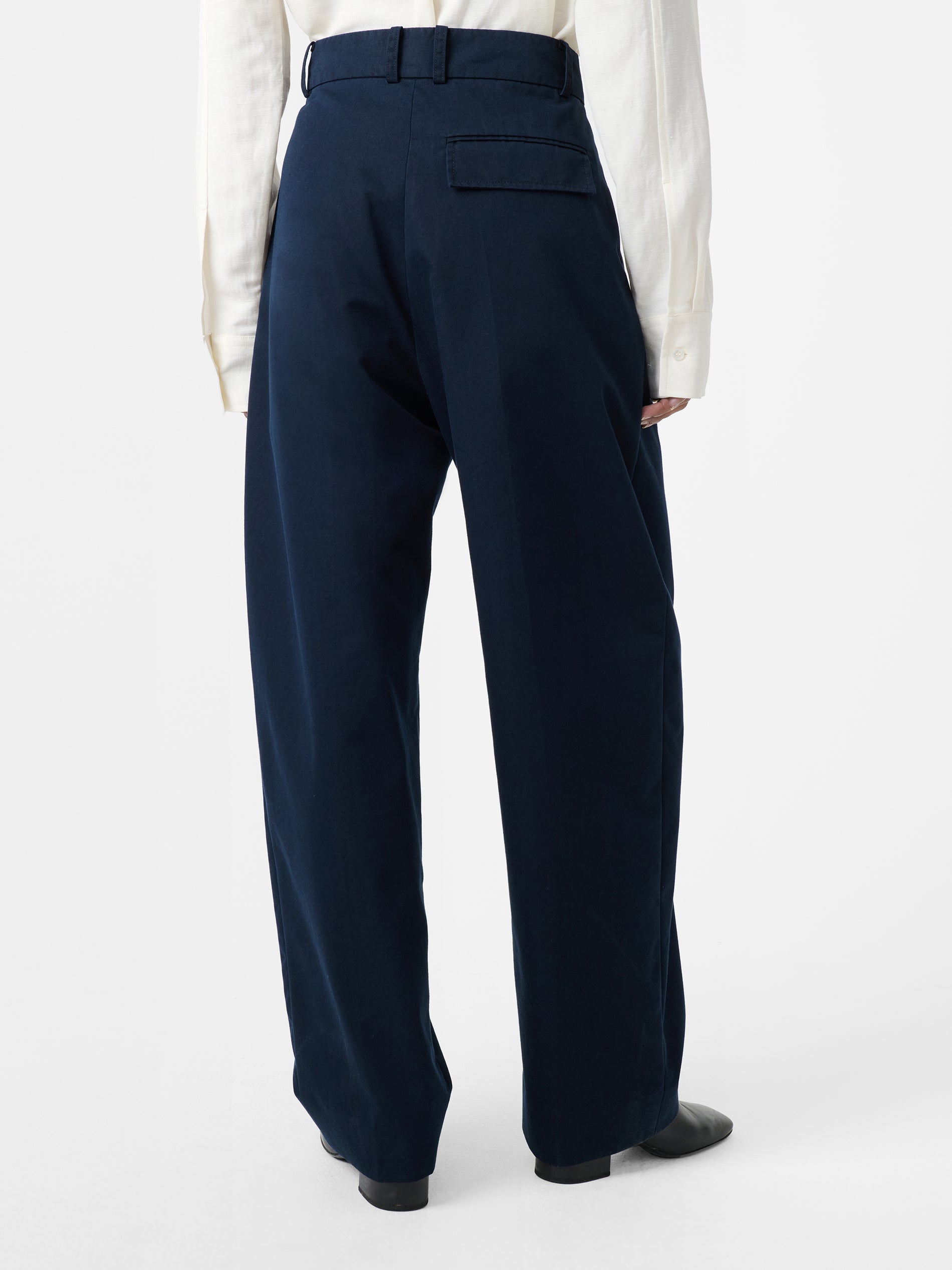 Acuna Pant in Darkest Navy - Studio Nicholson