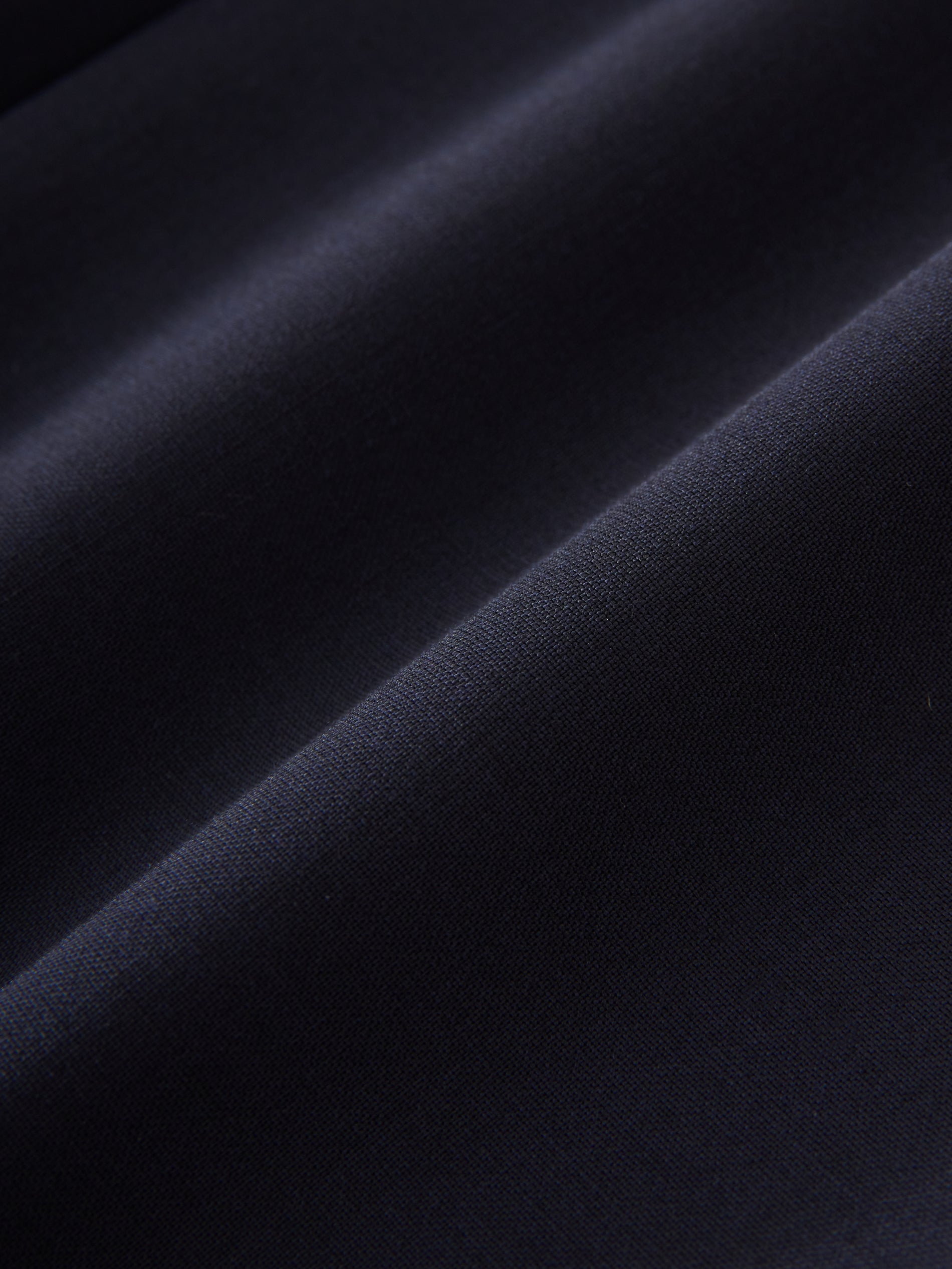 Acuna Tropical Wool Pant in Darkest Navy