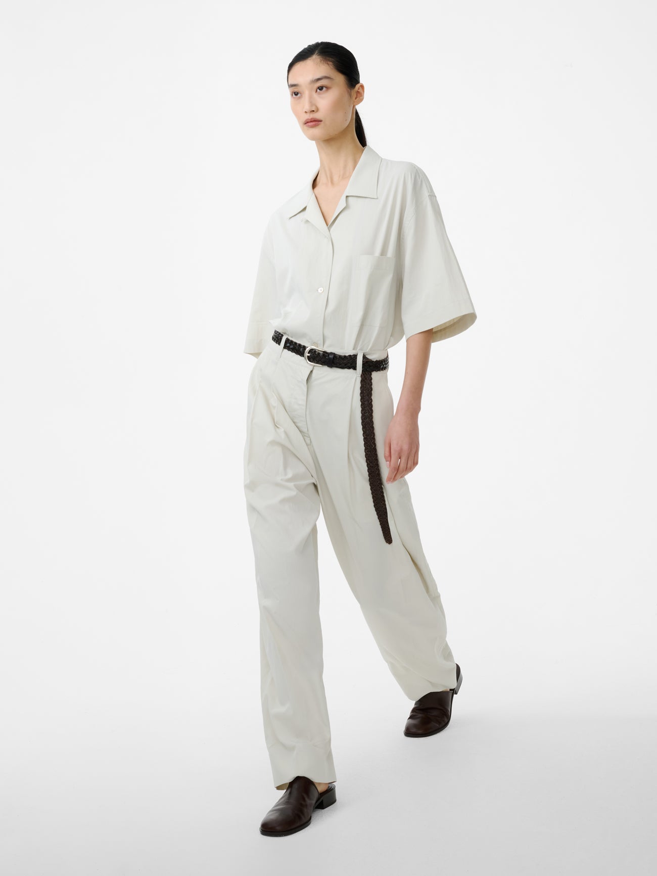 Acuna Pant in Bone - Studio Nicholson