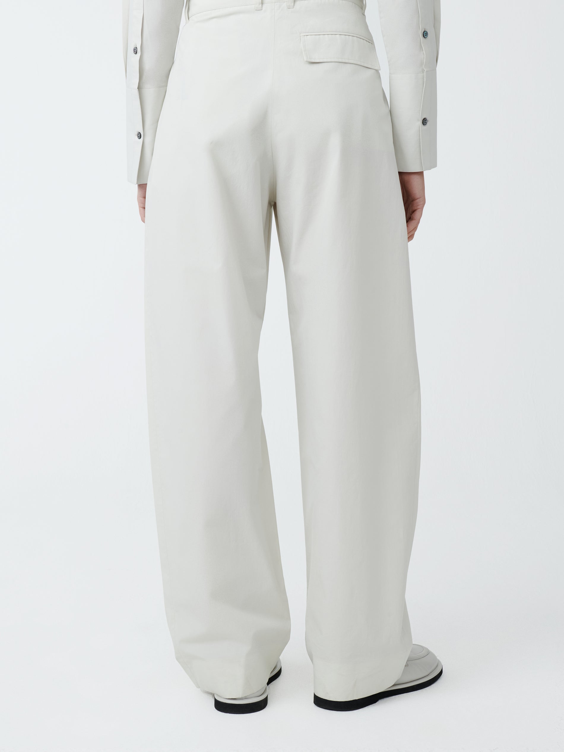 Acuna Cotton Pant in Ice - Studio Nicholson