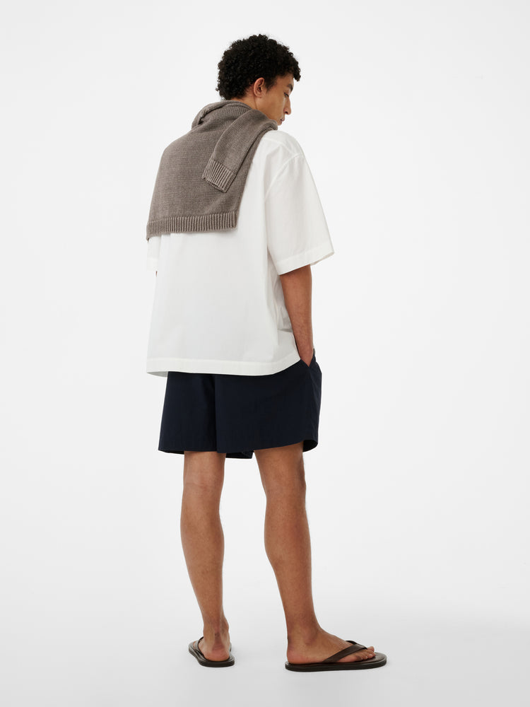 Agios Shirt in Optic White - Studio Nicholson