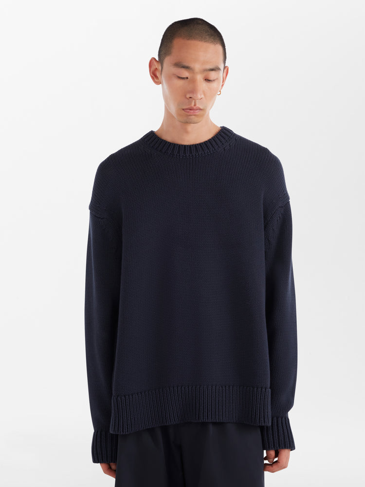 Aire Knit in Dark Navy