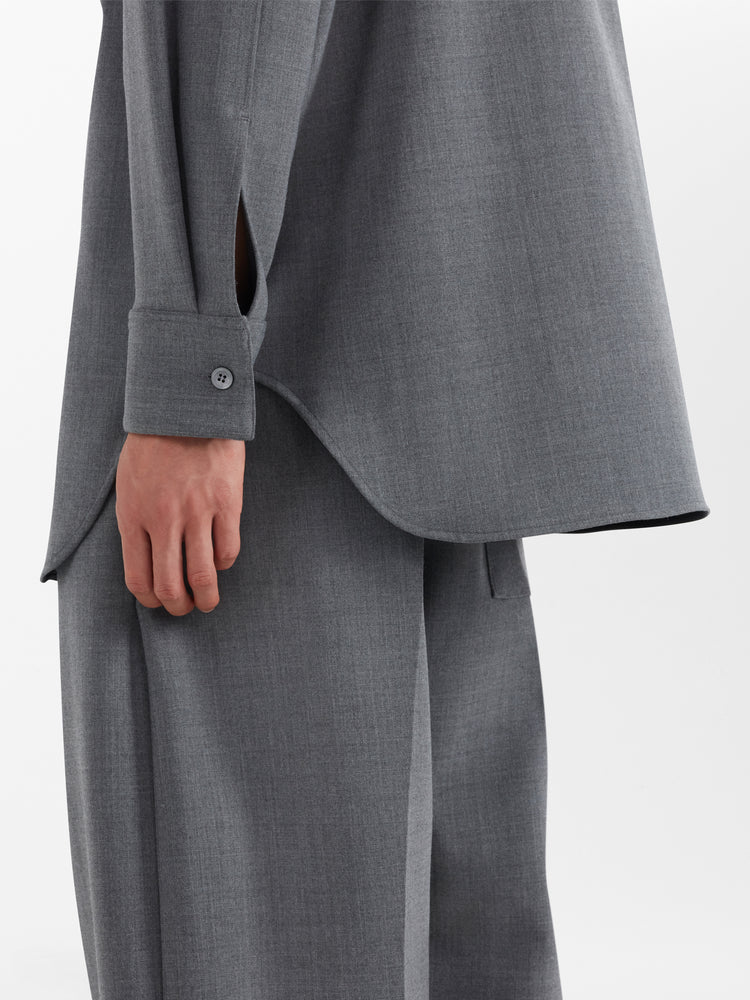 Akako Shirt in Grey Marl