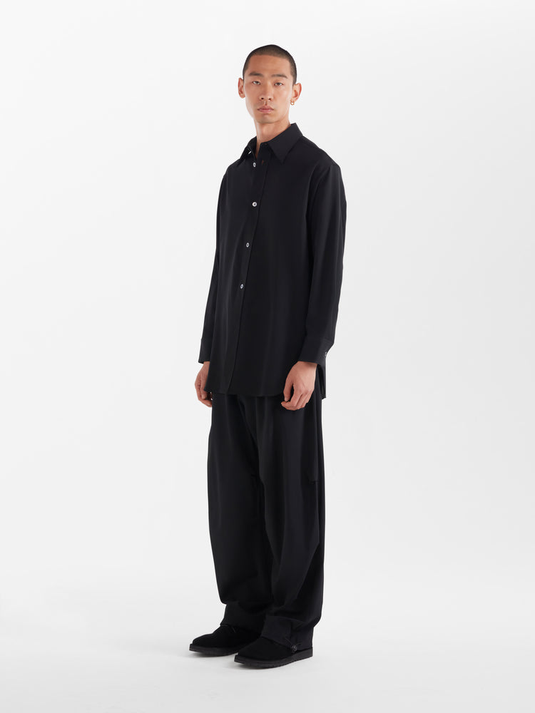 Akako Viscose Shirt in Black