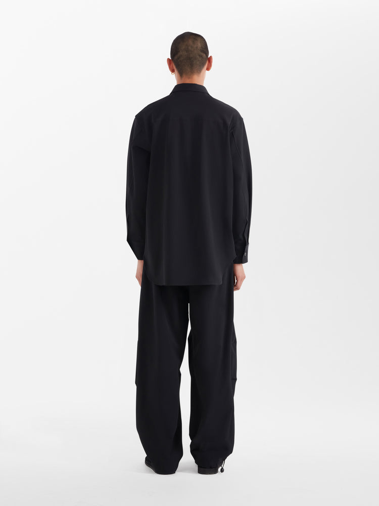 Akako Viscose Shirt in Black