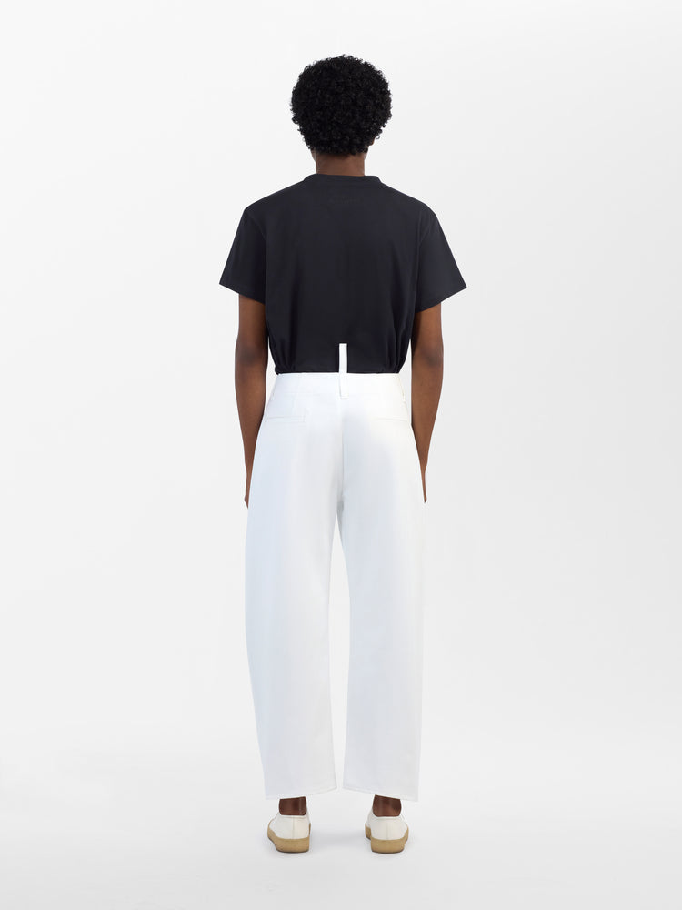 Akerman Denim Pant in Optic White