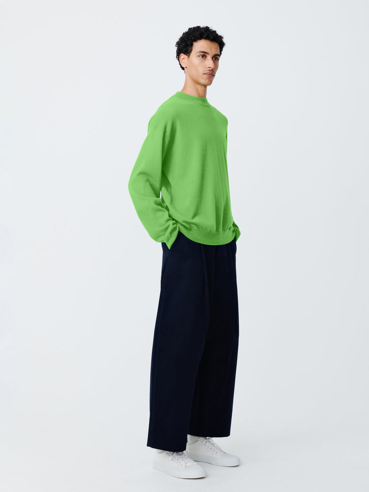 Alva Knit in Tennis Green
