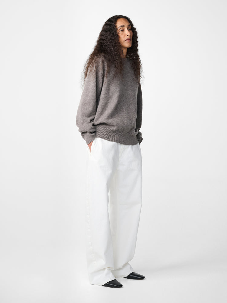 Alwyn Denim Pant in White