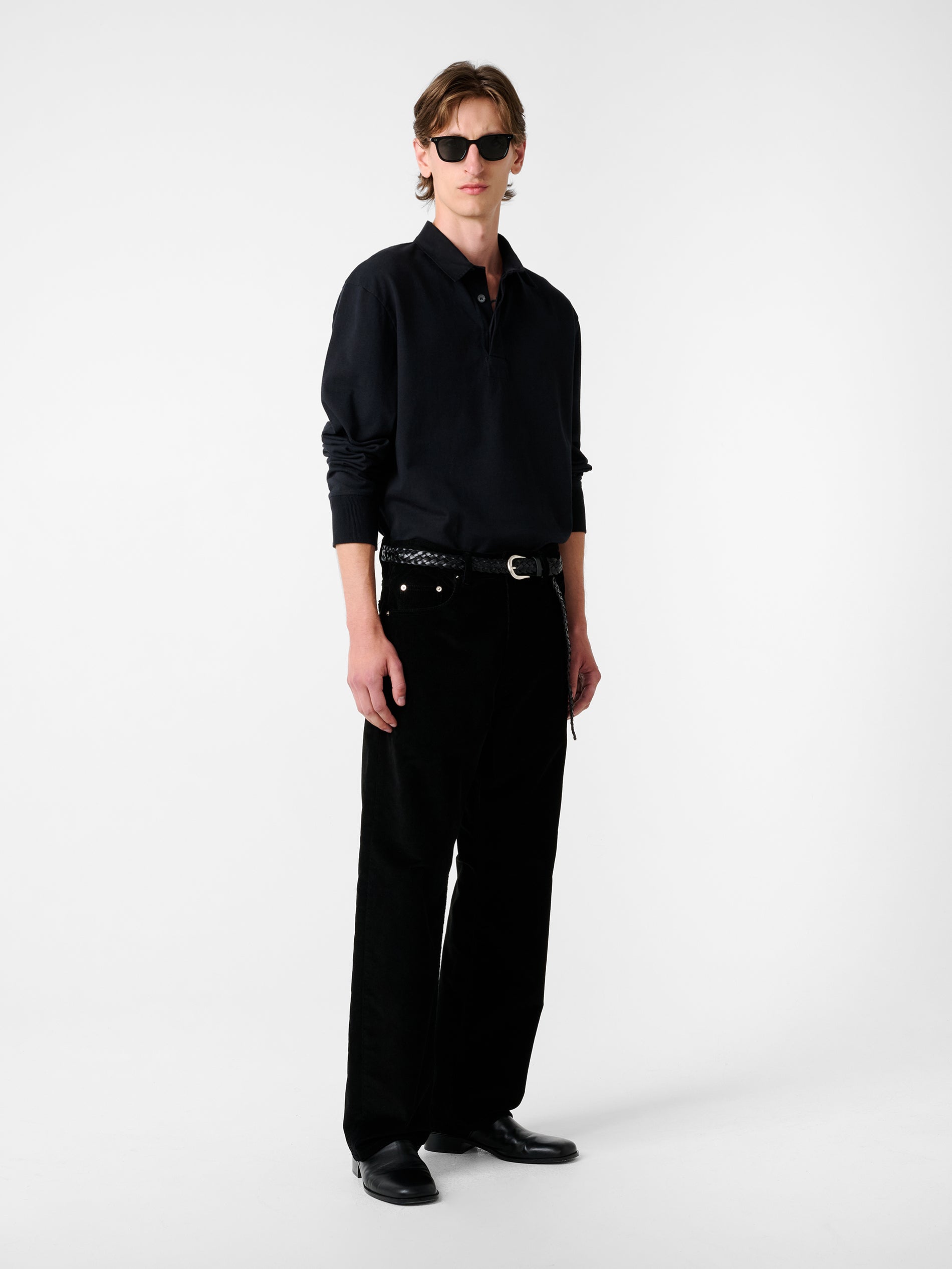 Alyk Jersey in Black - Studio Nicholson
