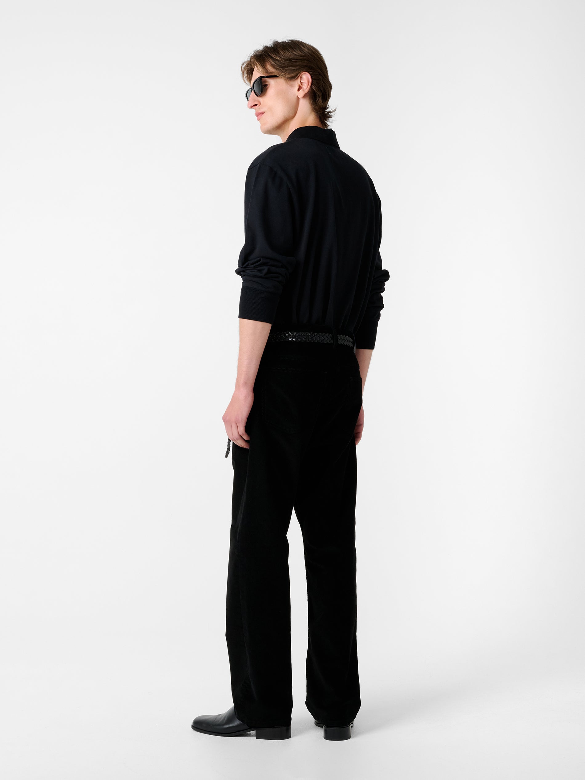 Alyk Jersey in Black - Studio Nicholson