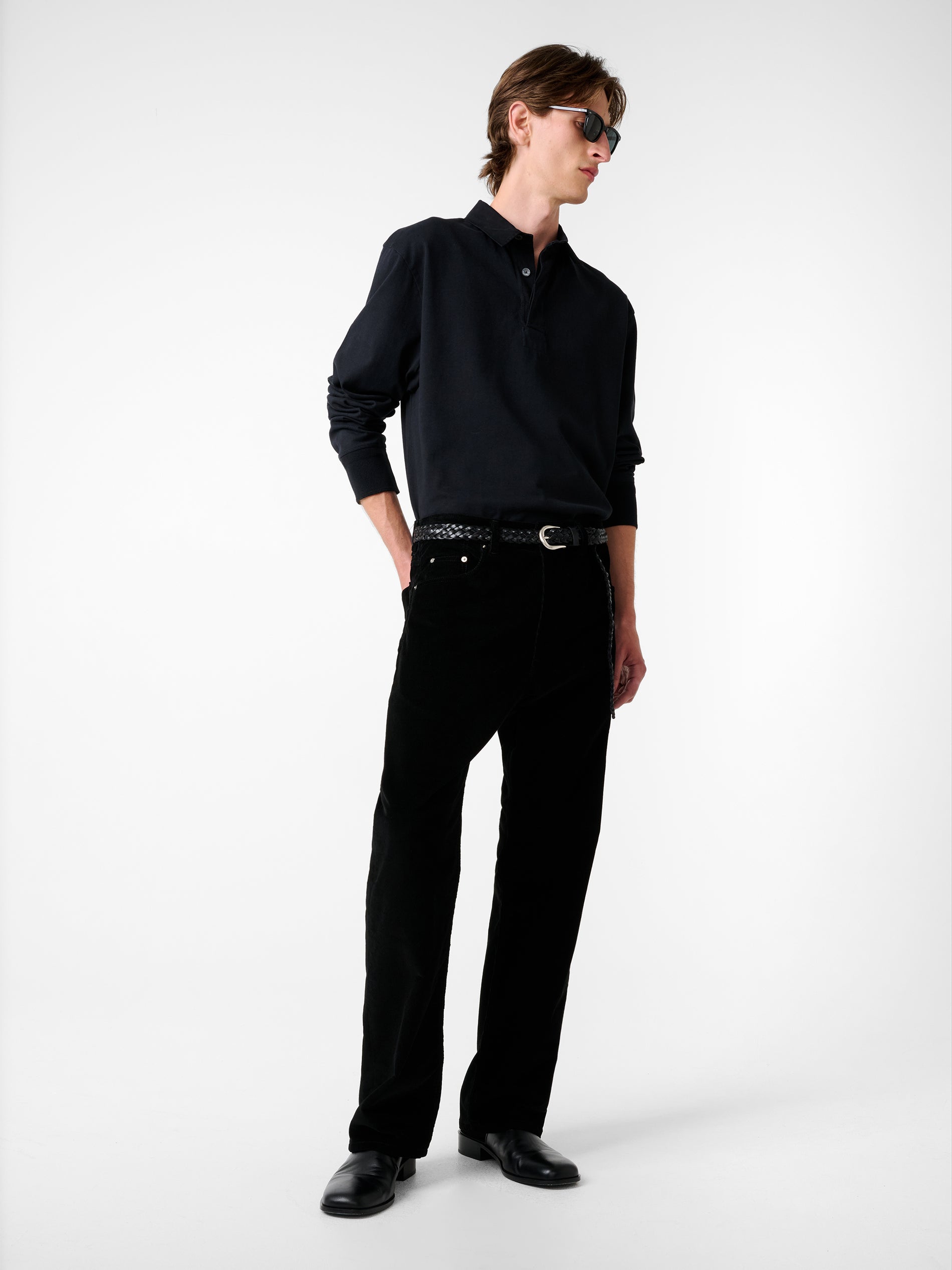 Alyk Jersey in Black - Studio Nicholson
